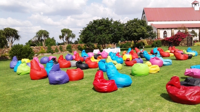 Bean Bags and Artificial Grass for Hire Johannesburg